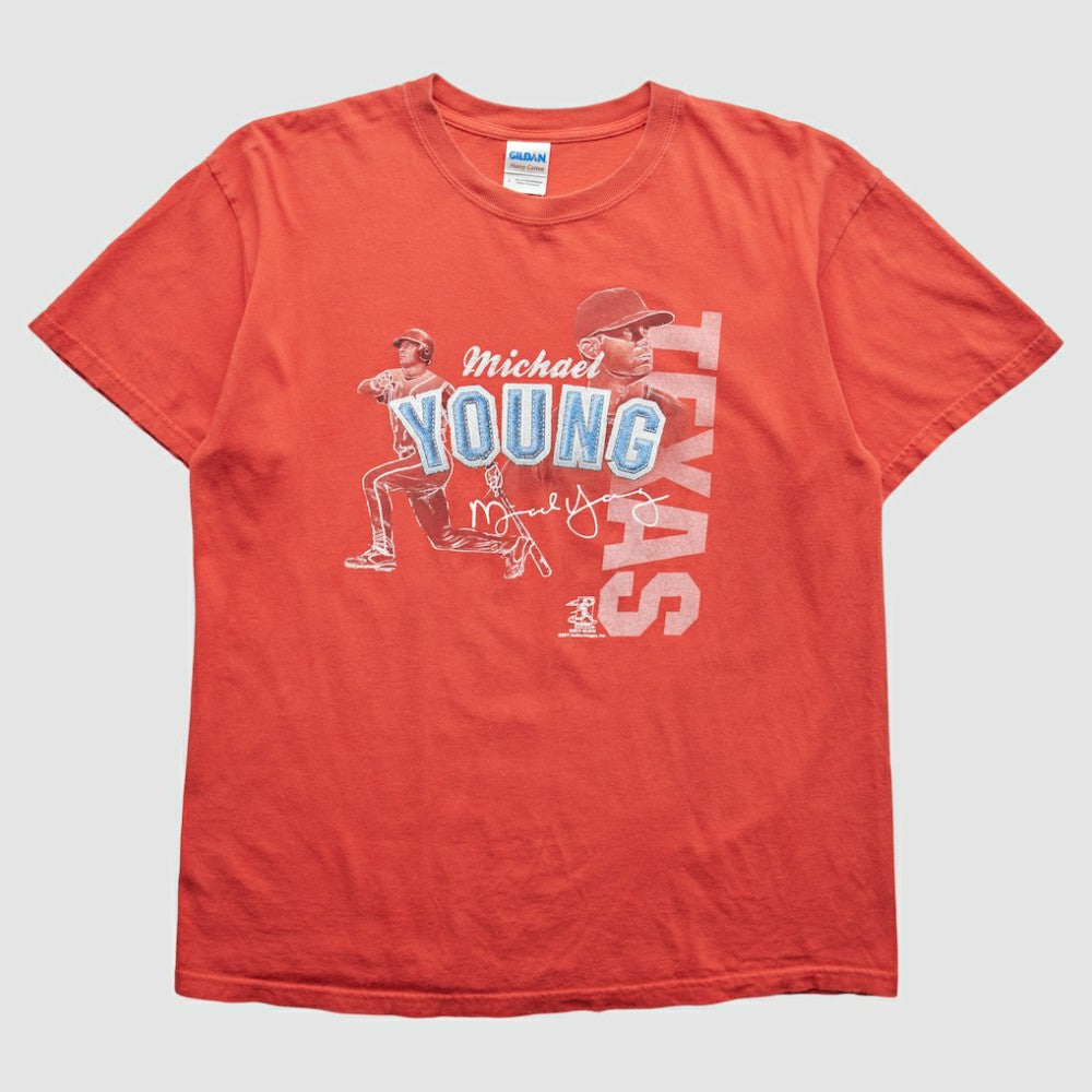 Texas Rangers 2011 T-Shirt - Orange - Vintage T-shirts