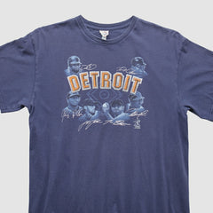 Detroit Tigers 2000s T-Shirt - Navy - Vintage T-shirts