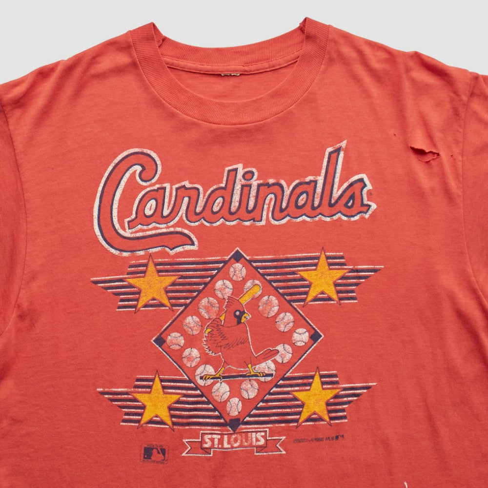 St. Louis Cardinals 80s T-Shirt - Red - Vintage T-shirts