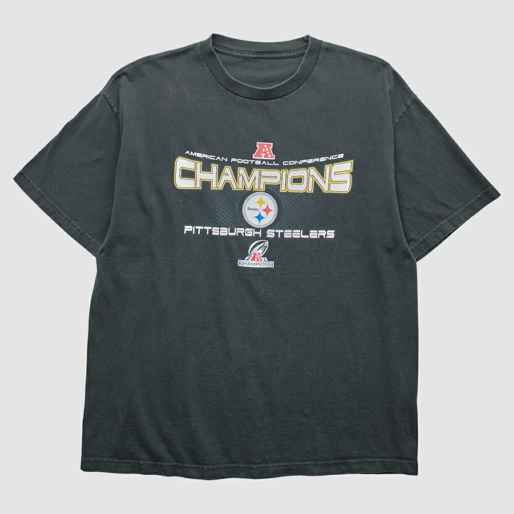 Pittsburgh Steelers 2000s T-Shirt - Black T-shirts