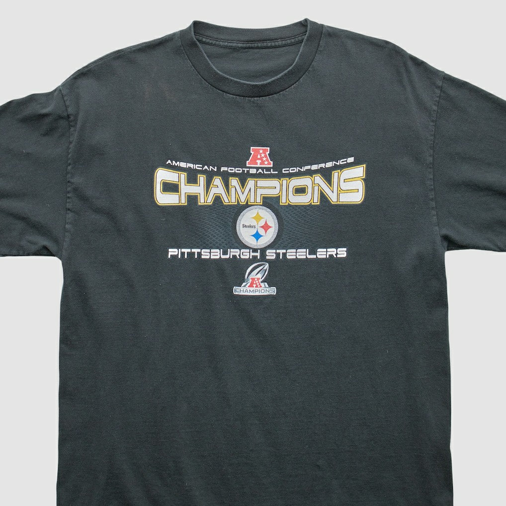 Pittsburgh Steelers 2000s T-Shirt - Black T-shirts