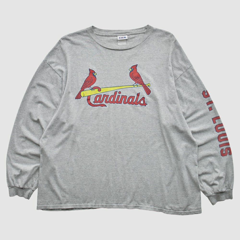 St. Louis Cardinals CSA 2006 T-Shirt - Gray - XVintage T-shirts