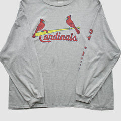St. Louis Cardinals CSA 2006 T-Shirt - Gray - XVintage T-shirts