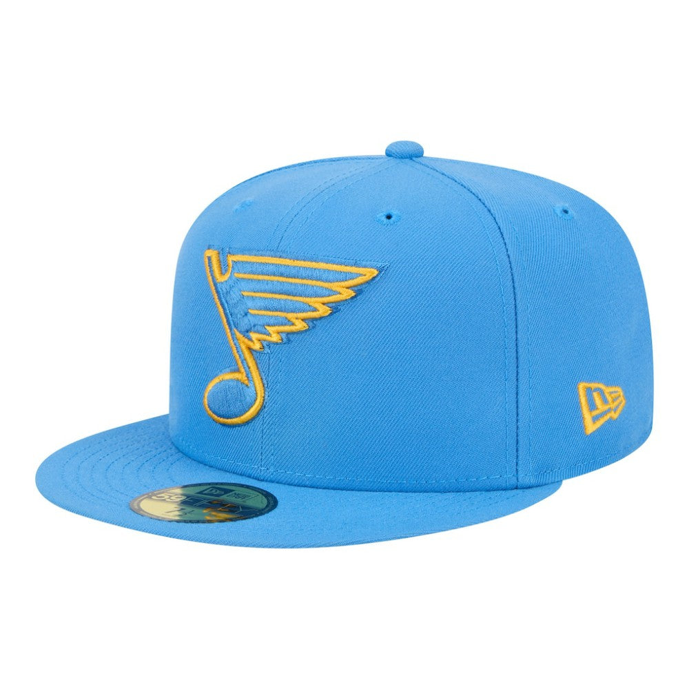 St. Louis Blues New Era Core 59FIFTY Fitted Hat - Light Blue | US 203465946