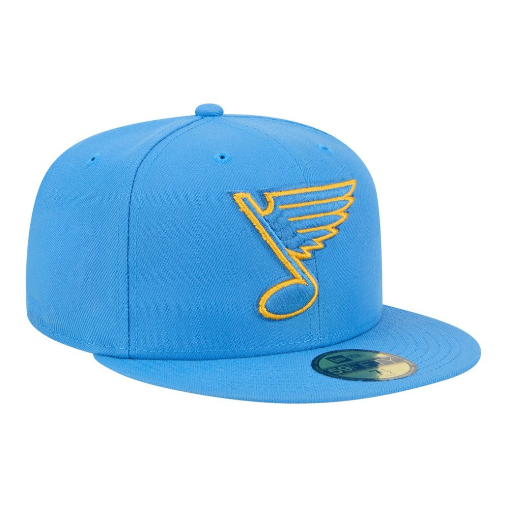 St. Louis Blues New Era Core 59FIFTY Fitted Hat - Light Blue | US 203465946