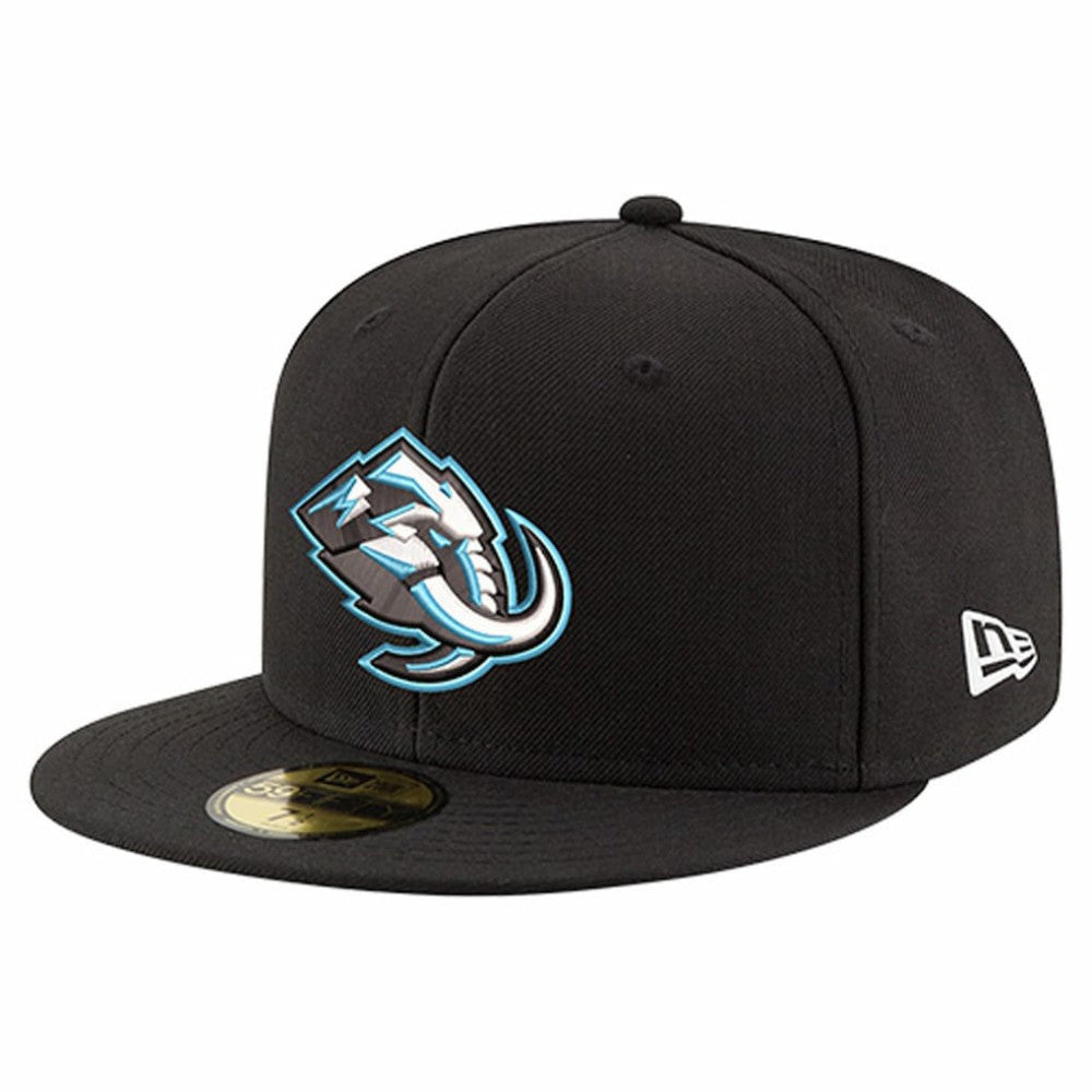 Utah Mammoth New Era Core 59FIFTY Fitted Hat - Black | US 203465947
