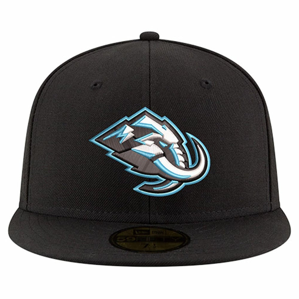 Utah Mammoth New Era Core 59FIFTY Fitted Hat - Black | US 203465947