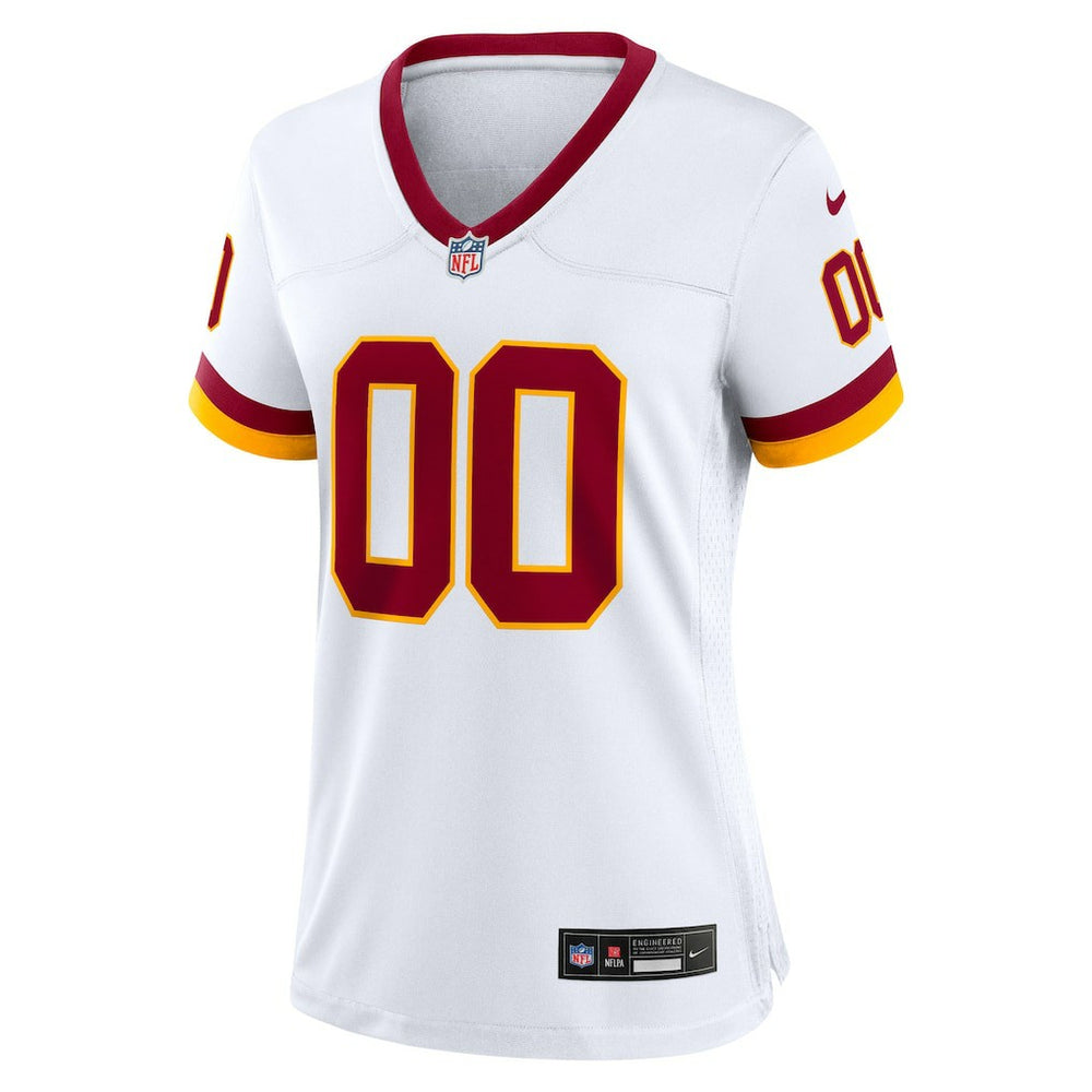 Washington Commanders Women's Super Bowl Era Custom Game Jersey - White Jerseys