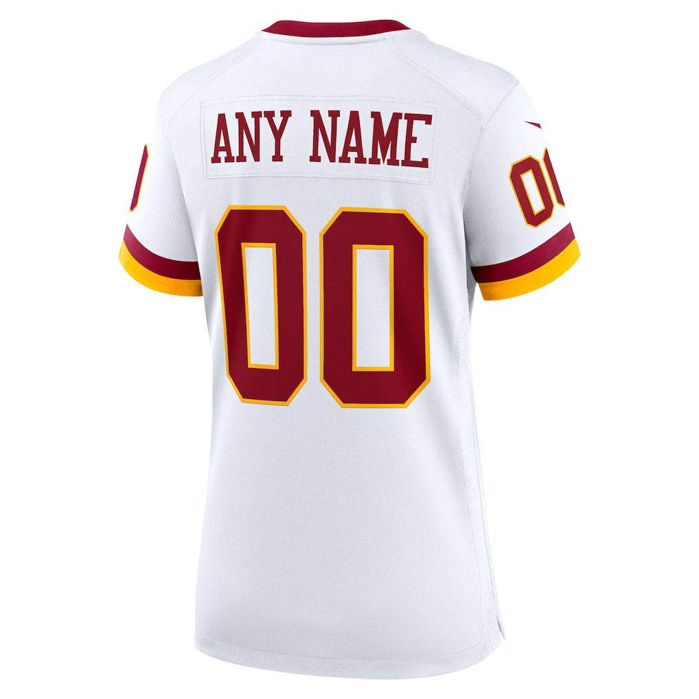 Washington Commanders Women's Super Bowl Era Custom Game Jersey - White Jerseys