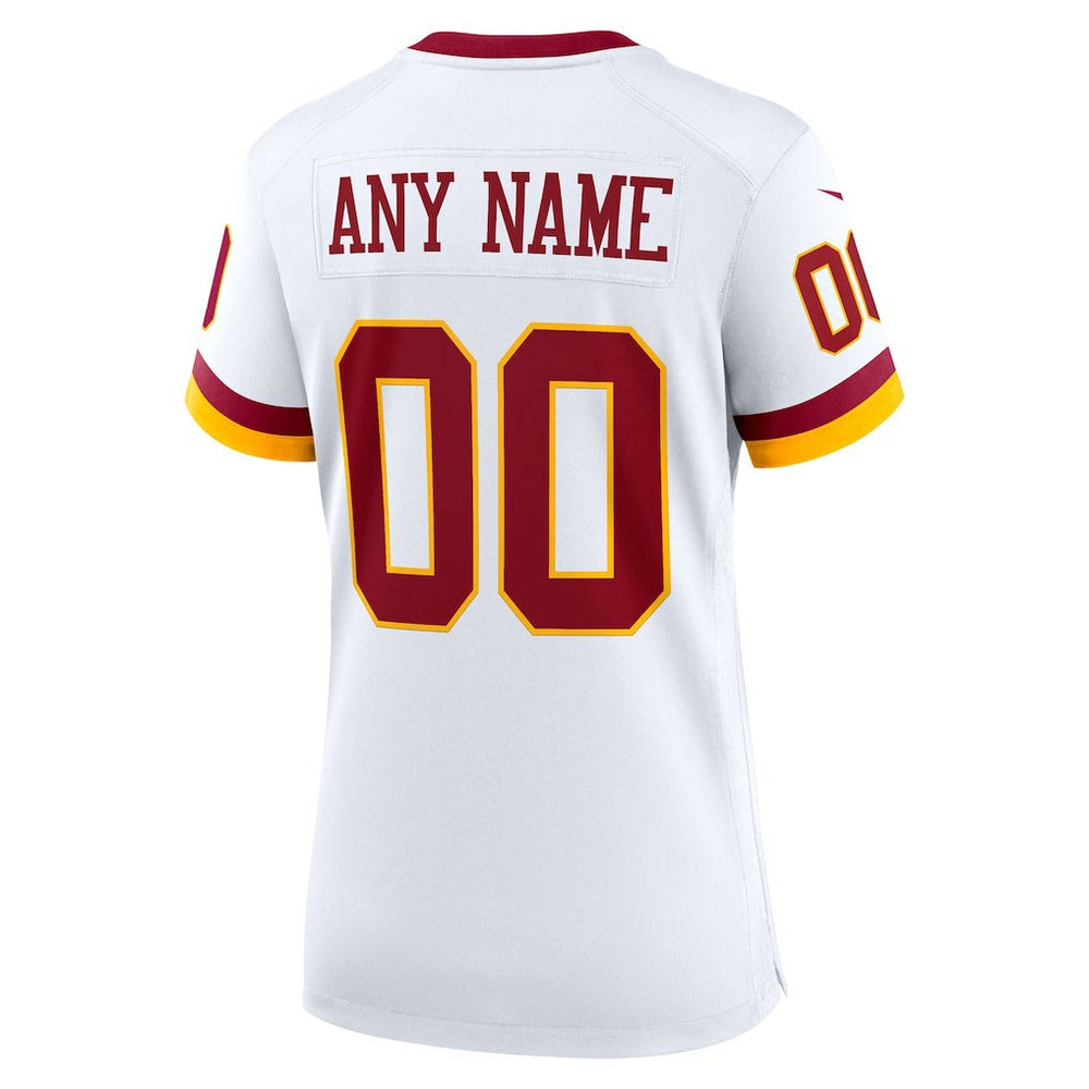 Washington Commanders Women's Super Bowl Era Custom Game Jersey - White Jerseys
