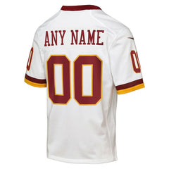 Washington Commanders Youth Game Super Bowl Era Custom Jersey - White Jerseys