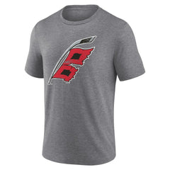 Carolina Hurricanes Heritage Custom Tri-Blend T-Shirt - Gray | US 203467404