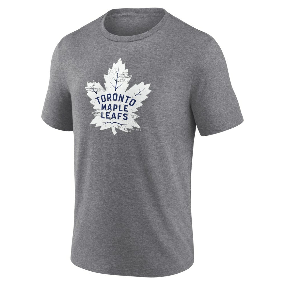 Toronto Maple Leafs Heritage Custom Tri-Blend T-Shirt - Gray | US 203467448