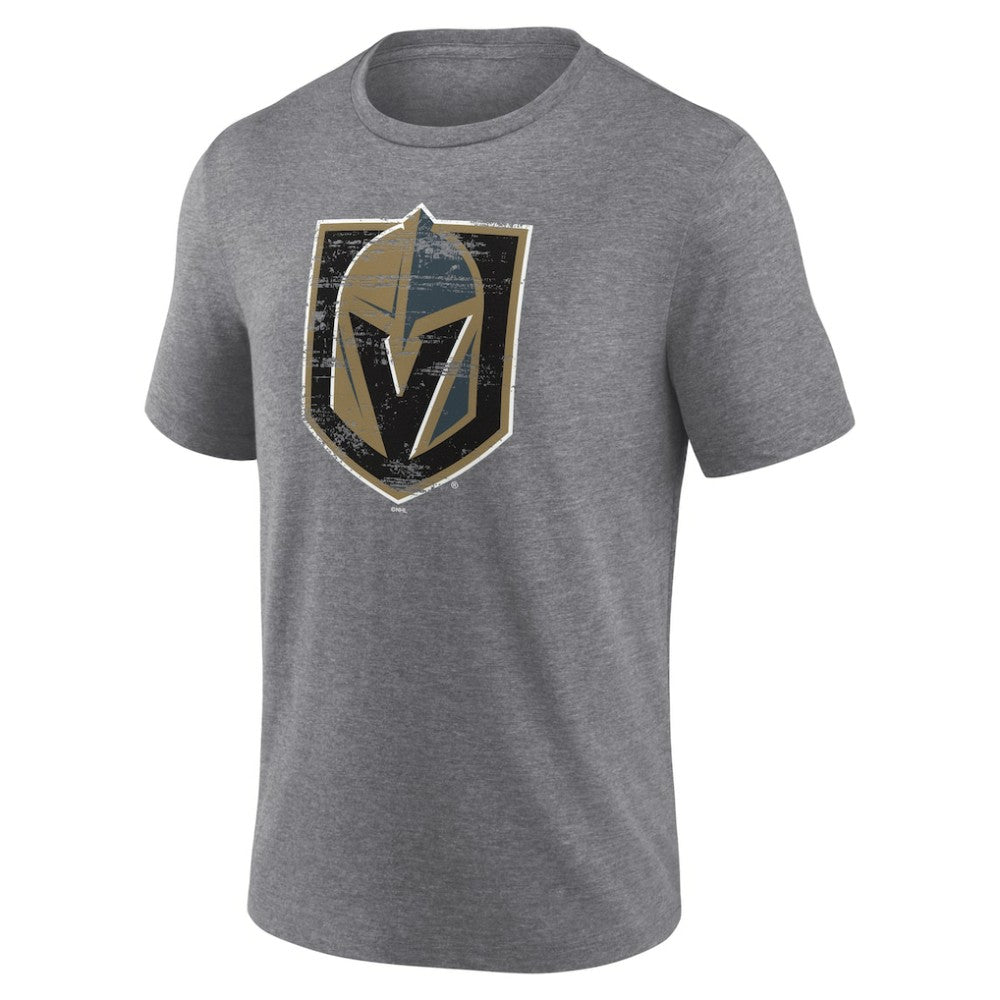 Vegas Golden Knights Heritage Custom Tri-Blend T-Shirt - Gray | US 203467454