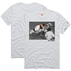 John Elway Denver Broncos Homage Unisex Pay Homage Tri-Blend T-Shirt - Ash T-shirts