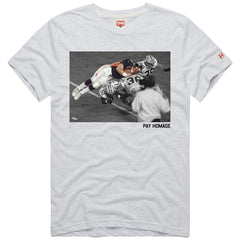 John Elway Denver Broncos Homage Unisex Pay Homage Tri-Blend T-Shirt - Ash T-shirts