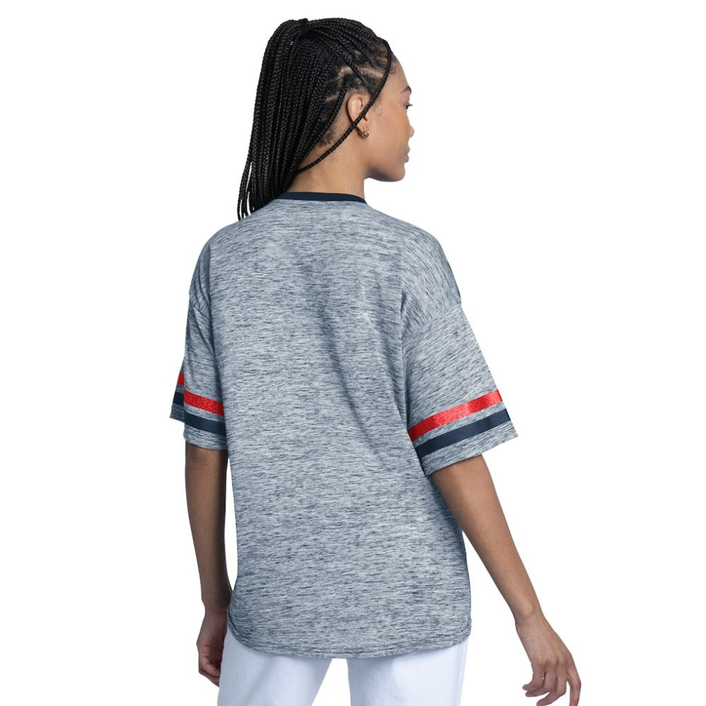 Boston Red Sox G-III 4Her by Carl Banks Women's Off-Season Oversized Top - Navy Tops