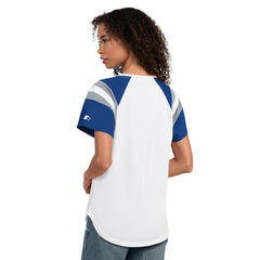 Los Angeles Dodgers Starter Women's Game On Notch Neck T-Shirt - White T-shirts