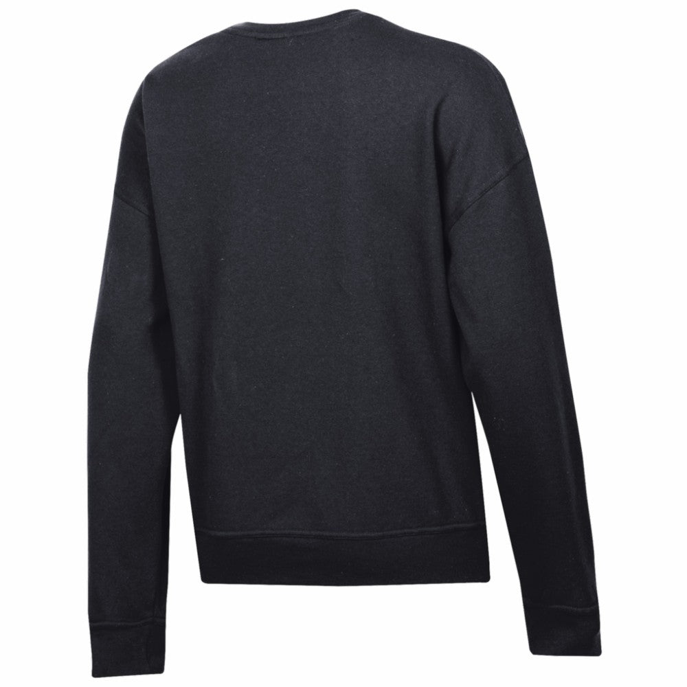 Utah Mammoth Champion Women's Powerblend Fleece Sweatshirt - Black | US 203468143
