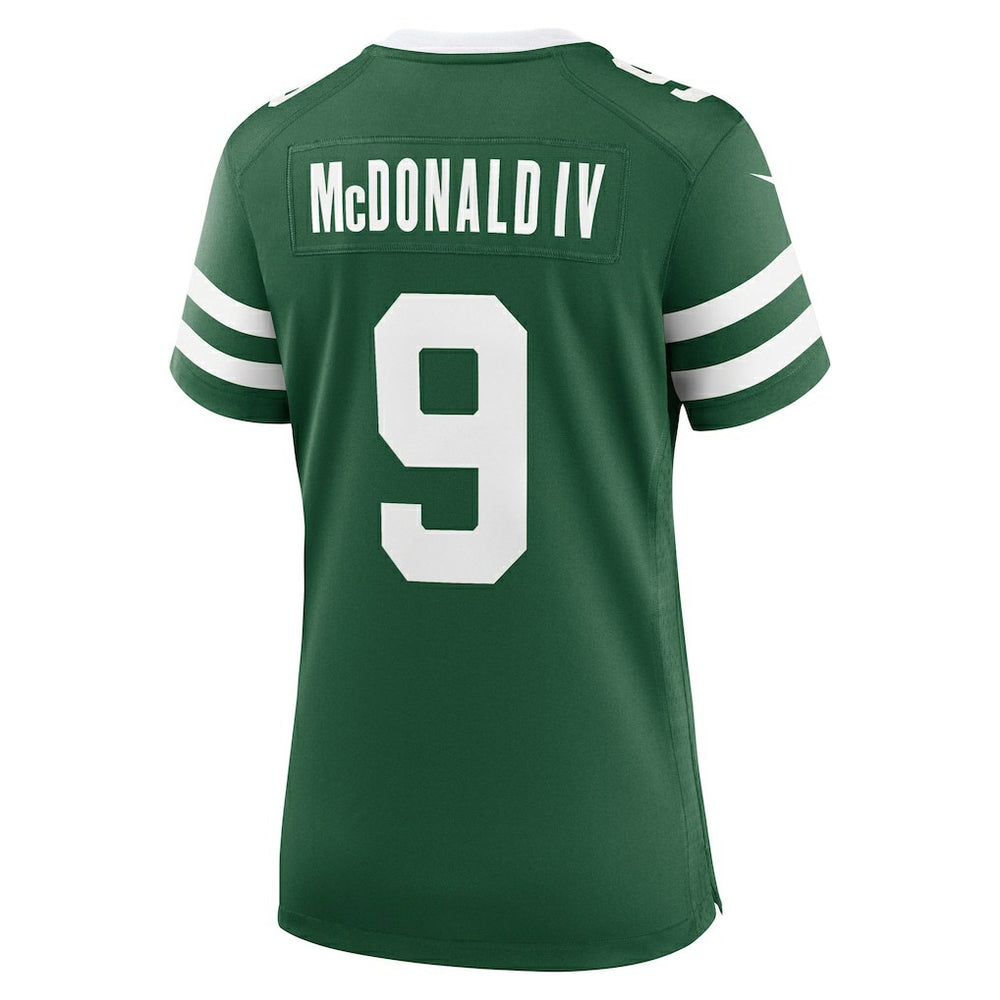 Will McDonald IV New York Jets Women's Team Game Jersey - Legacy Green Jerseys