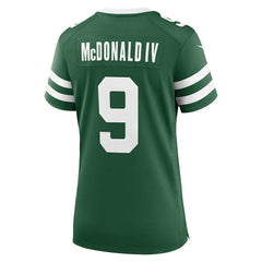 Will McDonald IV New York Jets Women's Team Game Jersey - Legacy Green Jerseys