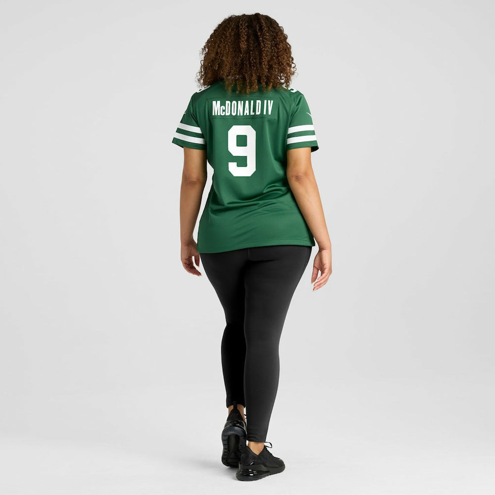 Will McDonald IV New York Jets Women's Team Game Jersey - Legacy Green Jerseys