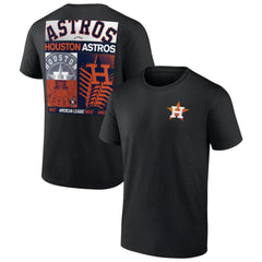 Houston Astros Profile Big & Tall Two-Sided Graphic T-Shirt - Black T-shirts