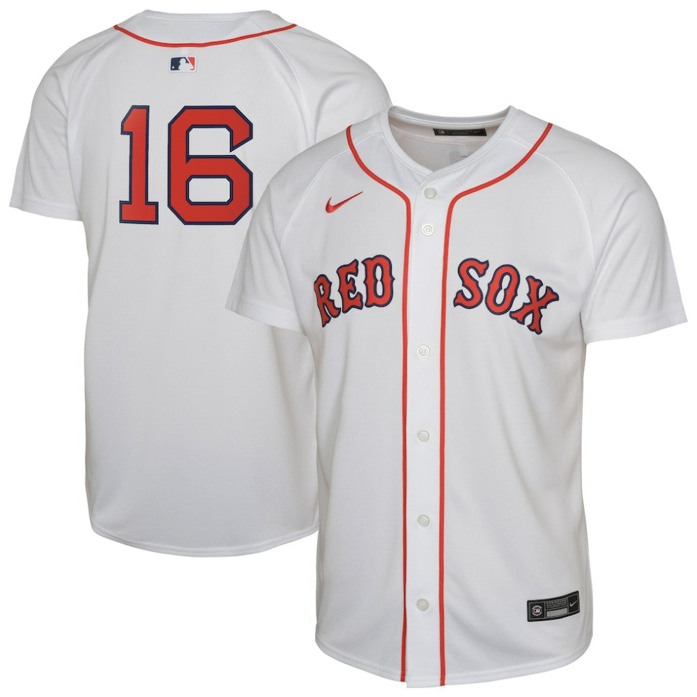 Jarren Duran Boston Red Sox Nike Youth Limited Player Jersey - White Jerseys