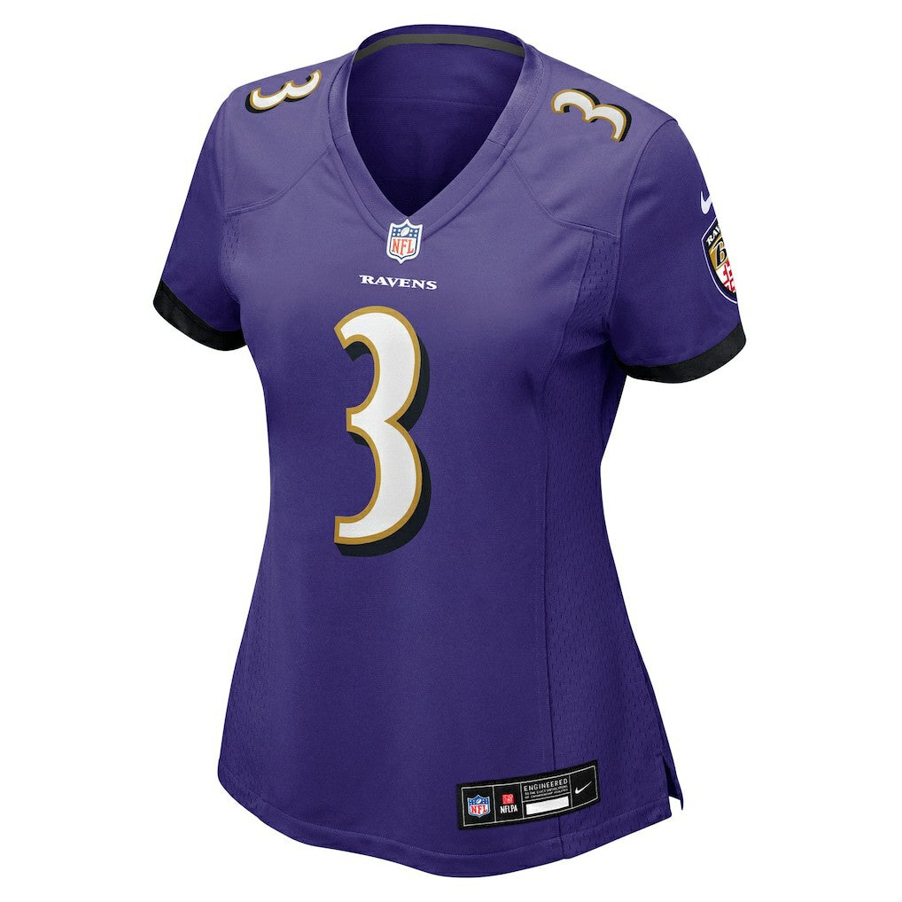 Chidobe Awuzie Baltimore Ravens Women's Team Game Jersey - Purple Jerseys