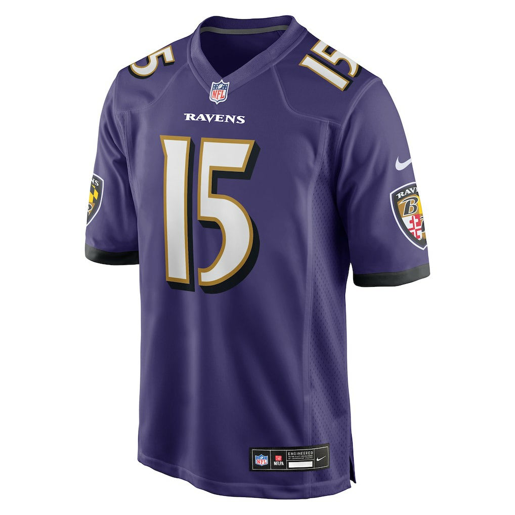 Cooper Rush Baltimore Ravens Team Game Jersey - Purple Jerseys