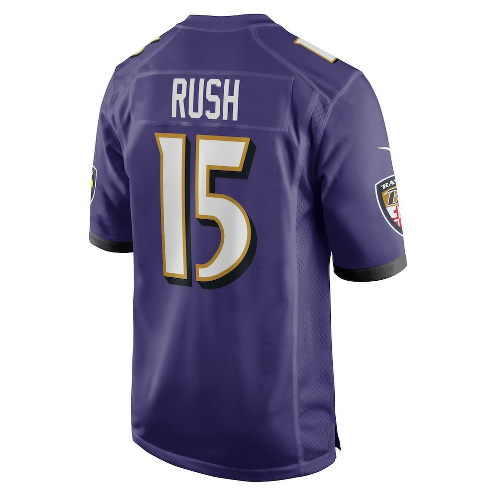 Cooper Rush Baltimore Ravens Team Game Jersey - Purple Jerseys