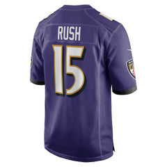 Cooper Rush Baltimore Ravens Team Game Jersey - Purple Jerseys