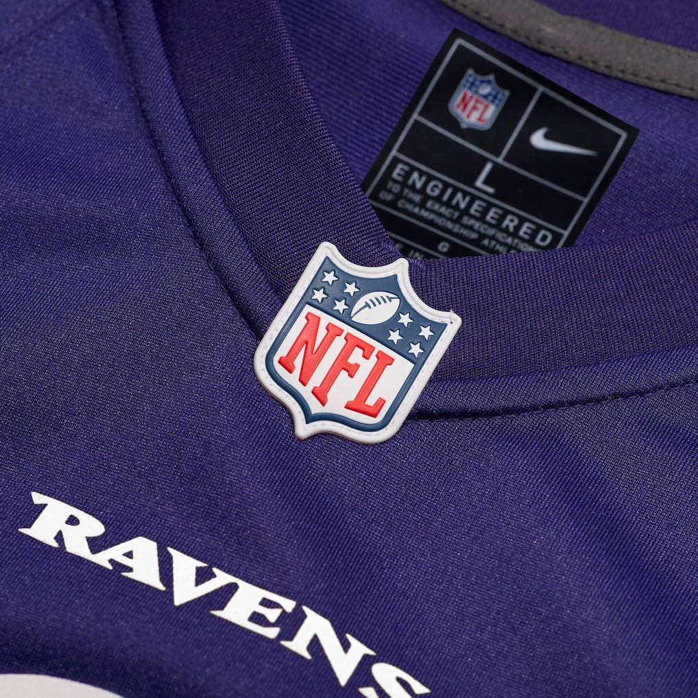Tyler Loop Baltimore Ravens Team Game Jersey - Purple Jerseys
