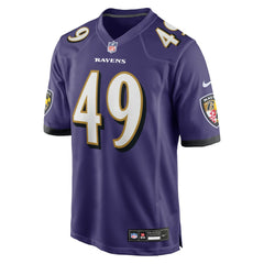 Jay Higgins IV Baltimore Ravens Team Game Jersey - Purple Jerseys