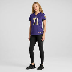 Carson Vinson Baltimore Ravens Women's Team Game Jersey - Purple Jerseys