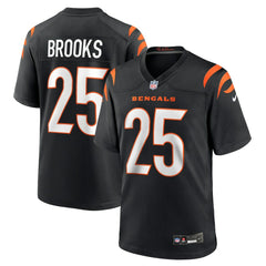 Tahj Brooks Cincinnati Bengals Team Game Jersey - Black Jerseys