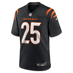 Tahj Brooks Cincinnati Bengals Team Game Jersey - Black Jerseys