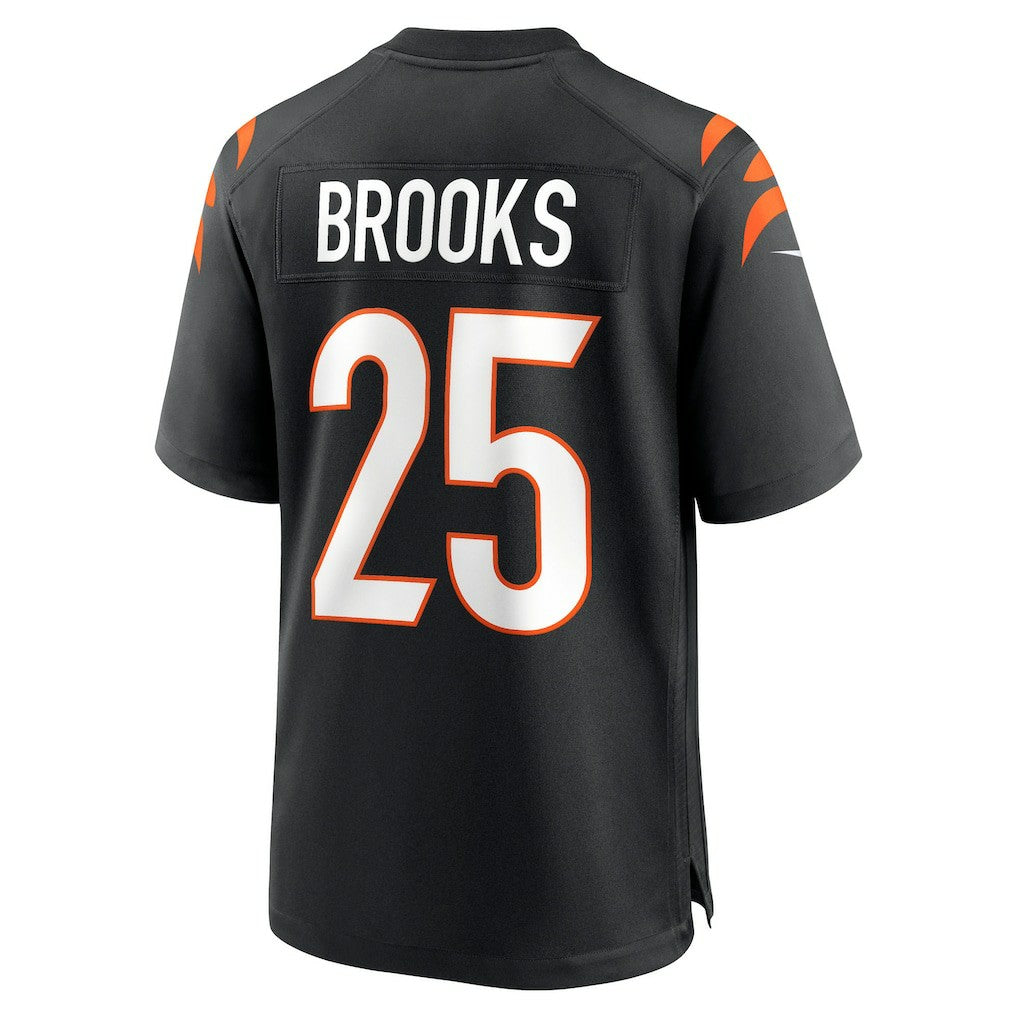 Tahj Brooks Cincinnati Bengals Team Game Jersey - Black Jerseys