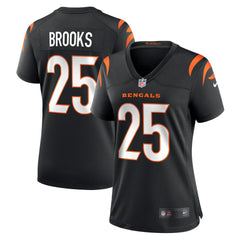 Tahj Brooks Cincinnati Bengals Women's Team Game Jersey - Black Jerseys