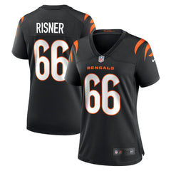 Dalton Risner Cincinnati Bengals Women's Team Game Jersey - Black Jerseys