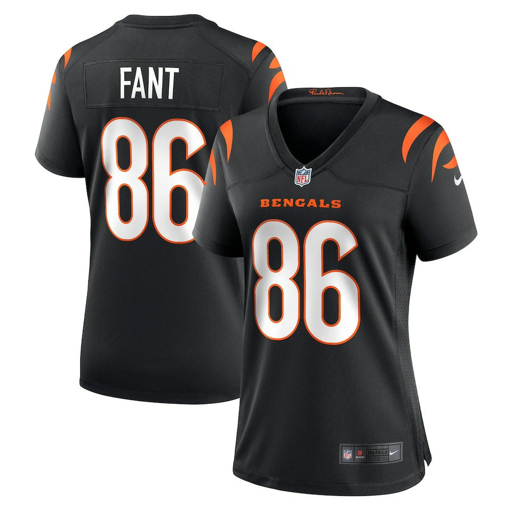 Noah Fant Cincinnati Bengals Women's Team Game Jersey - Black Jerseys