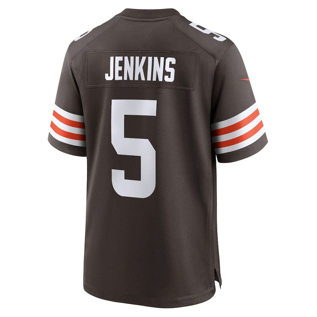Rayshawn Jenkins Cleveland Browns Team Game Jersey - Brown Jerseys