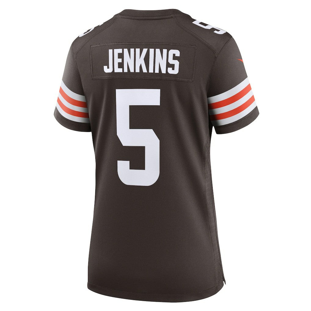Rayshawn Jenkins Cleveland Browns Women's Team Game Jersey - Brown Jerseys