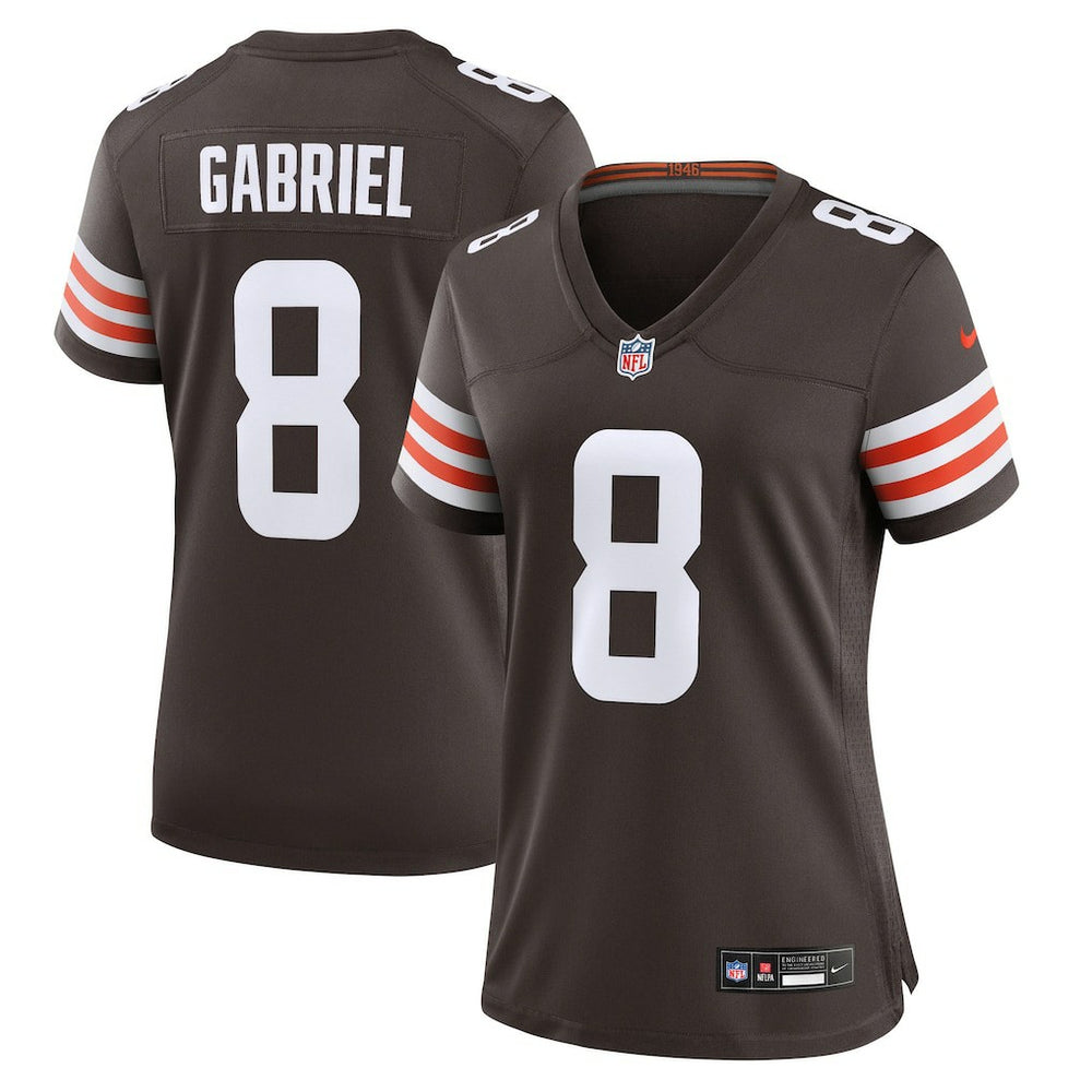 Dillon Gabriel Cleveland Browns Women's Team Game Jersey - Brown Jerseys