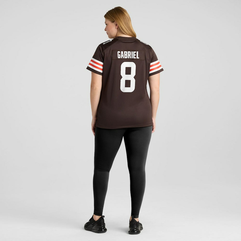 Dillon Gabriel Cleveland Browns Women's Team Game Jersey - Brown Jerseys