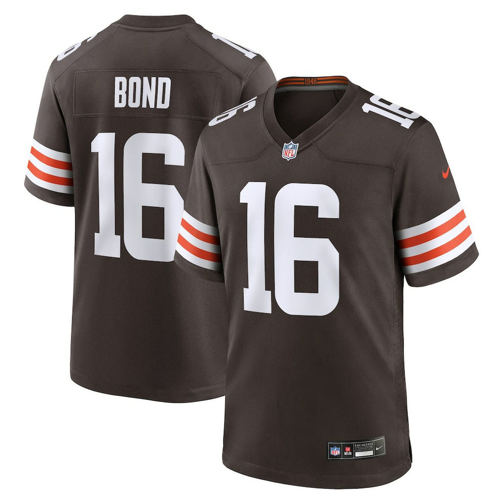 Isaiah Bond Cleveland Browns Team Game Jersey - Brown Jerseys