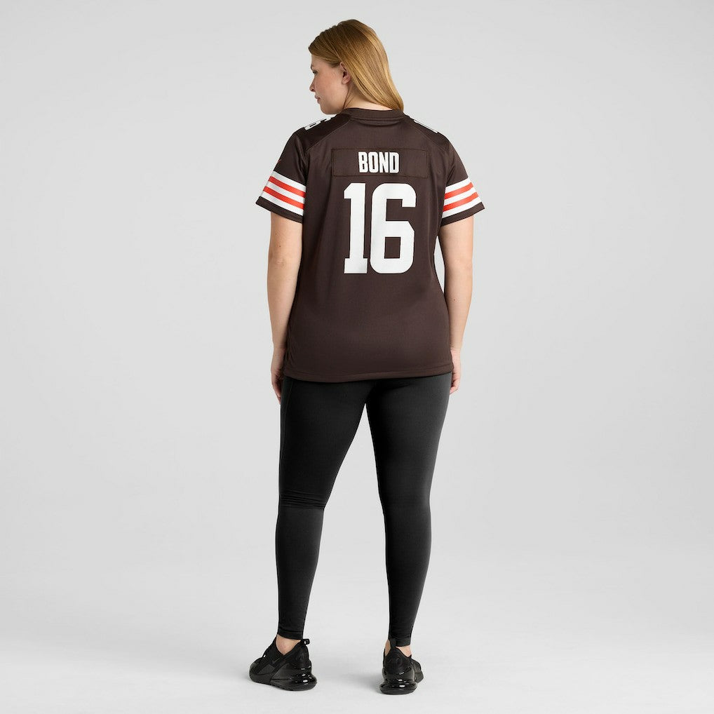 Isaiah Bond Cleveland Browns Women's Team Game Jersey - Brown Jerseys