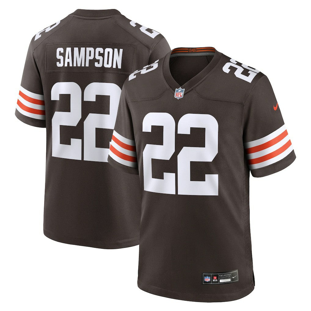 Dylan Sampson Cleveland Browns Team Game Jersey - Brown Jerseys