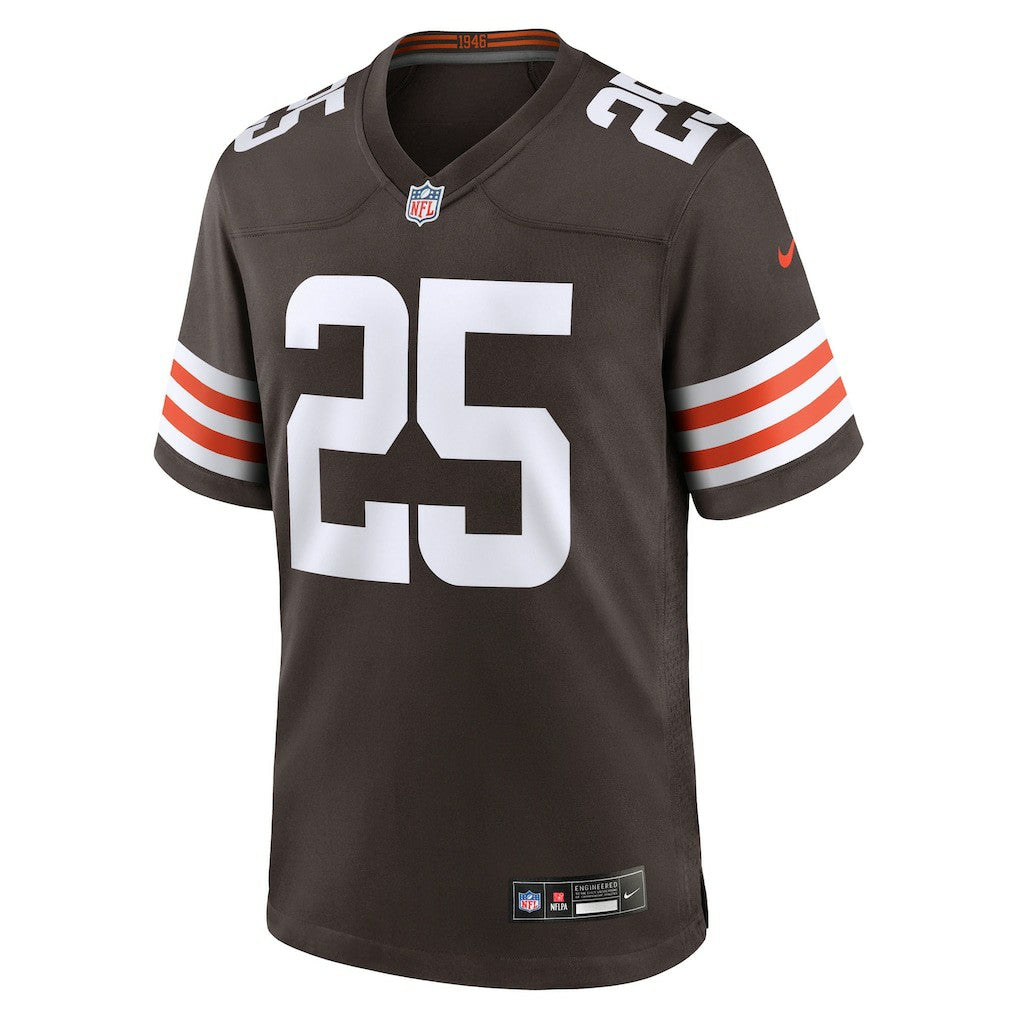 Andre Szmyt Cleveland Browns Team Game Jersey - Brown Jerseys