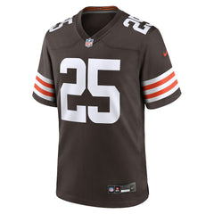 Andre Szmyt Cleveland Browns Team Game Jersey - Brown Jerseys